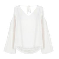 blusa manga ampla