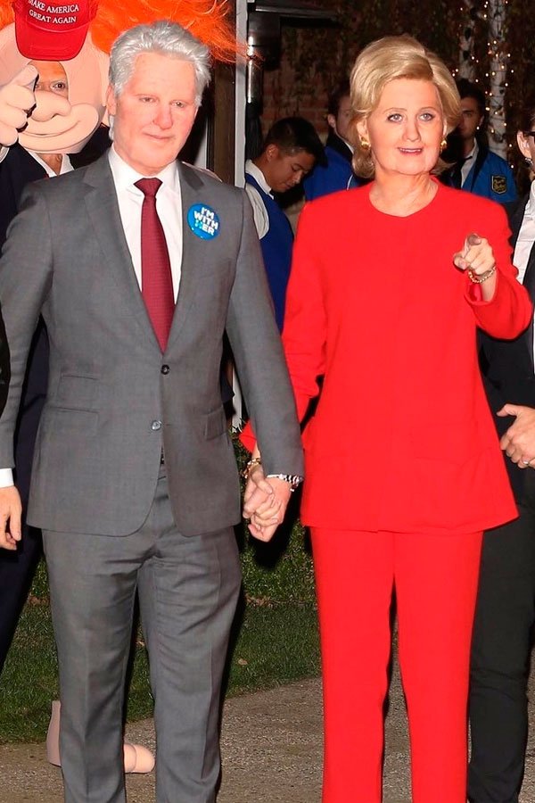 Russell Brand e Katy Perry como Bill e Hilary Clinton