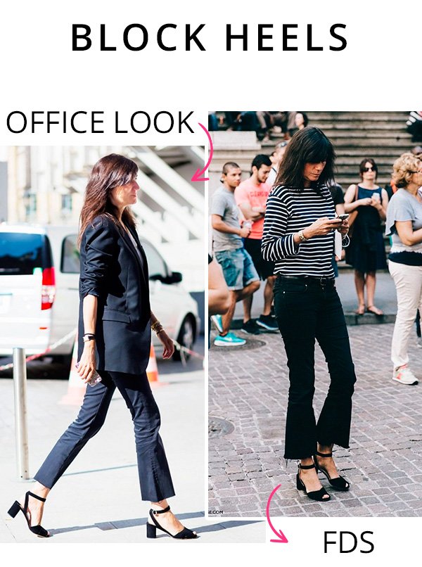 block heels office look - fds