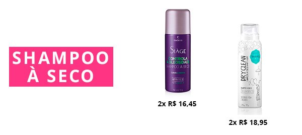 shampo a seco menos 50 reais