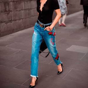 8 looks super chic com jeans