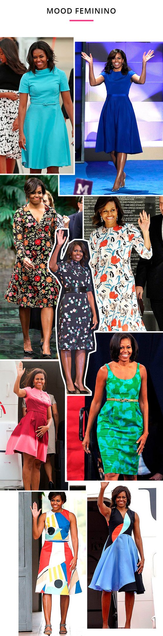 Os melhores looks de Michelle Obama