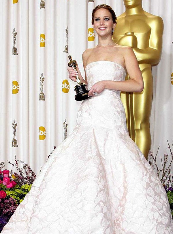 Jennifer Lawrence veste Dior