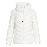 jaqueta branca nylon
