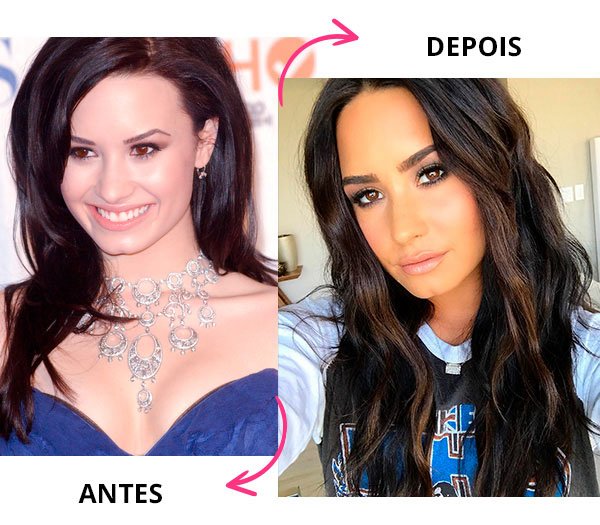 Demi Lovato sobrancelha