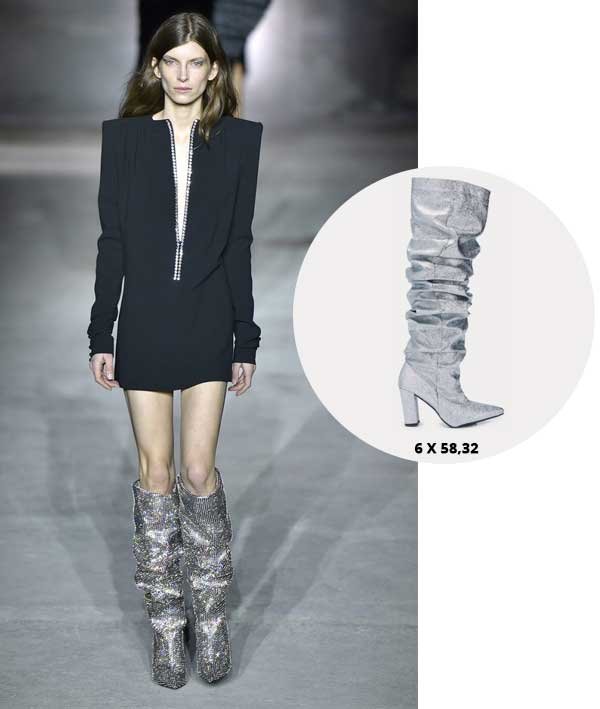 Leap Engaged Tentative name Hot or not: Saint Laurent sparkly boots » STEAL THE LOOK