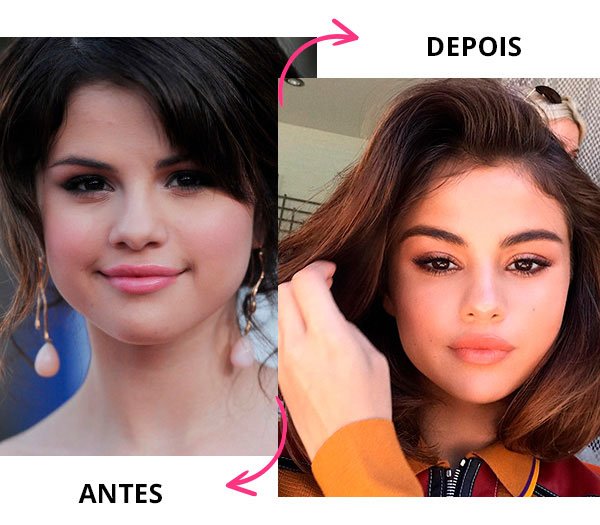 Selena Gomez sobrancelha