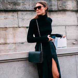 Duo we love: turtleneck e saia midi