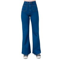 Calça Flare Jeans 70S
