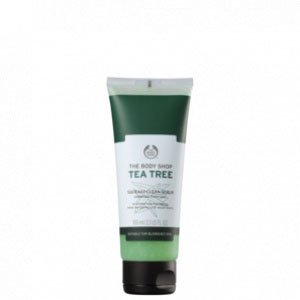 Esfoliante Facial The Body Shop Tea Tree Squeaky-Clean Scrub 100Ml