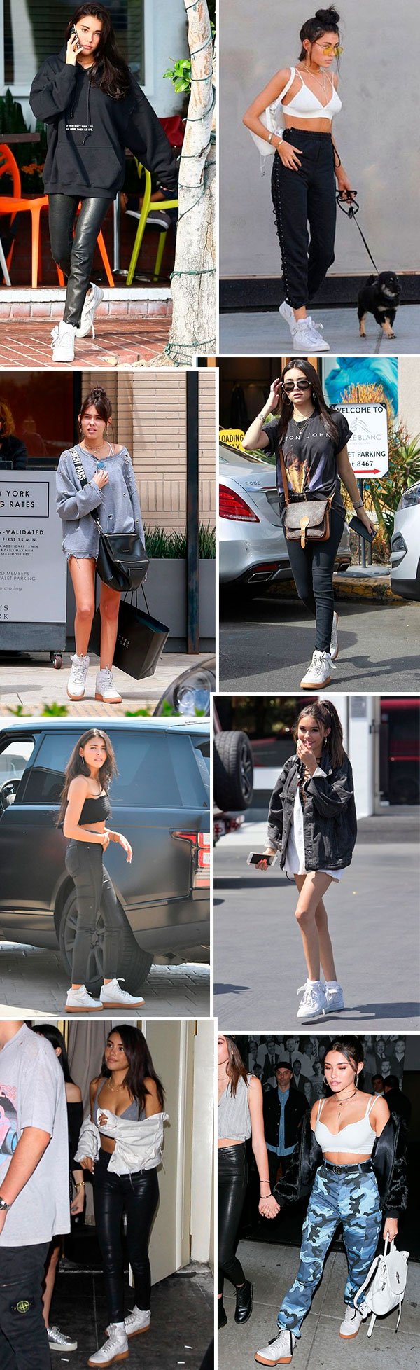 Celeb Essential: Madison Beer e o Air Force