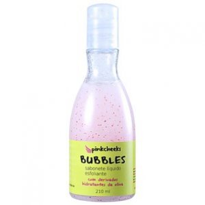 Sabonete Esfoliante Pink Cheeks Bubbles 210Ml