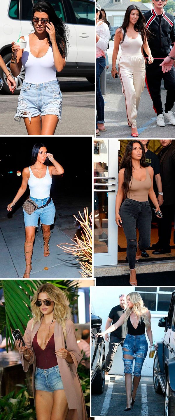 O truque de estilo favorito das Kardashian no Verão