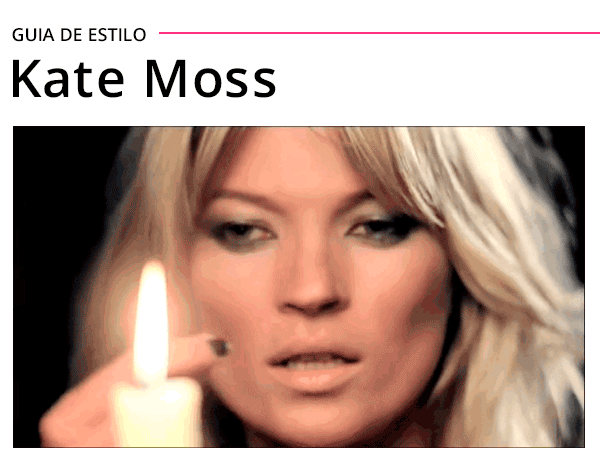 Guia de Estilo: Kate Moss