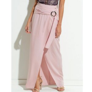 Saia Rosê Com Argola E Transpasse Quintess