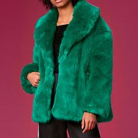casaco faux fur