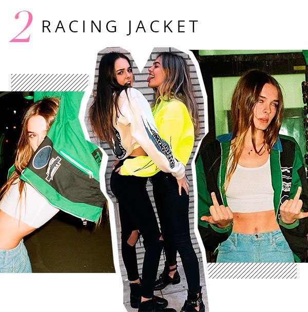 Charlotte Lawrence - racking jacket - tendencia - cantora - instagram
