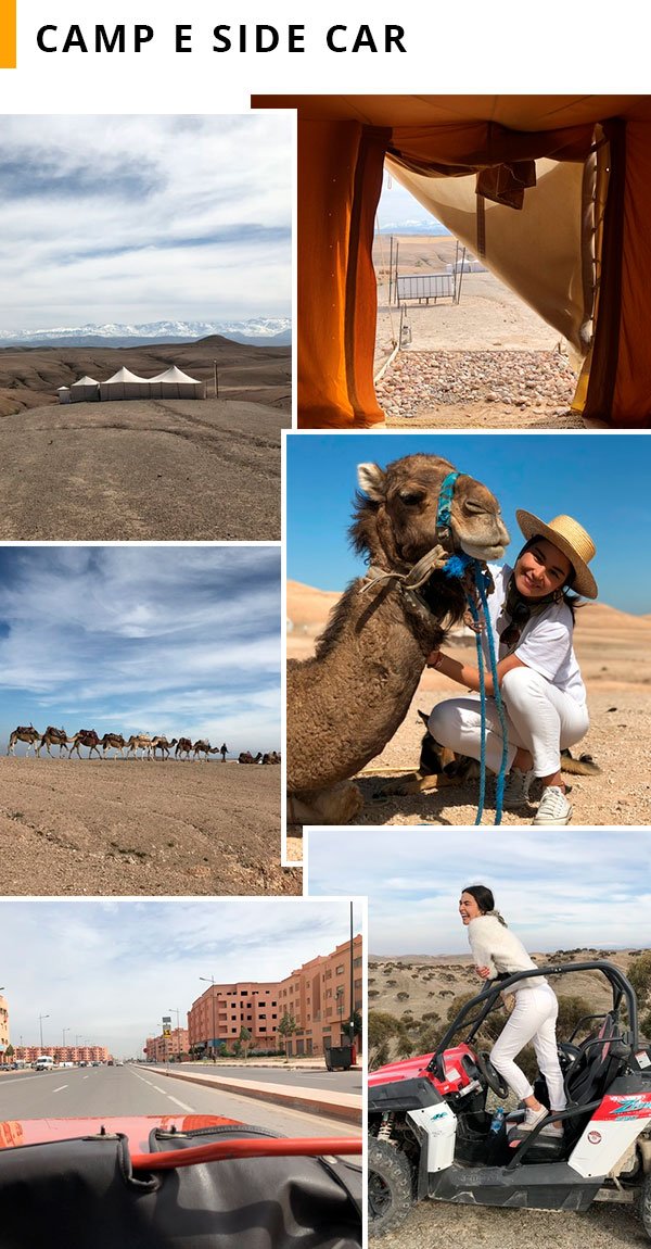 marrakesh - camp - side car - turismo - viagem
