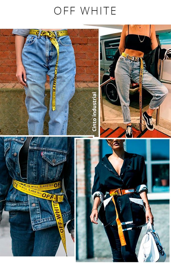 off white - cinto - amarelo - cor - steal the look