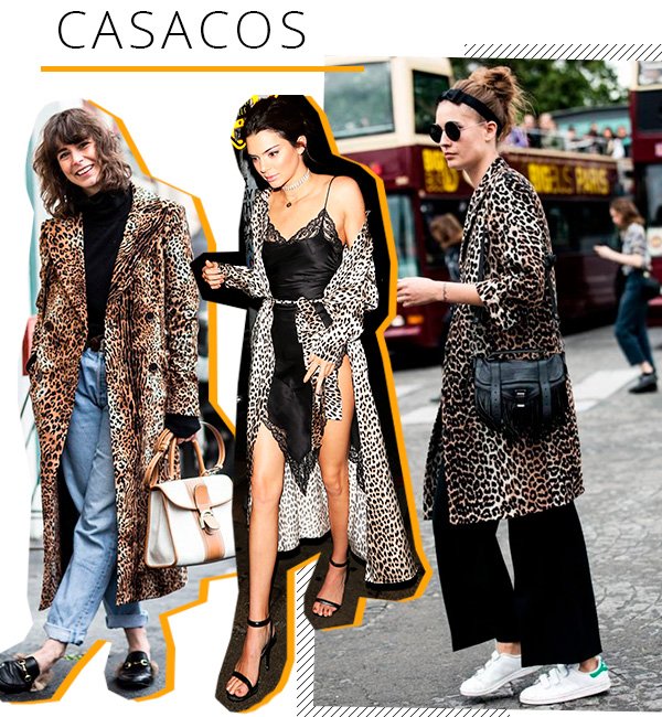 casacos - animal - print - looks - trend