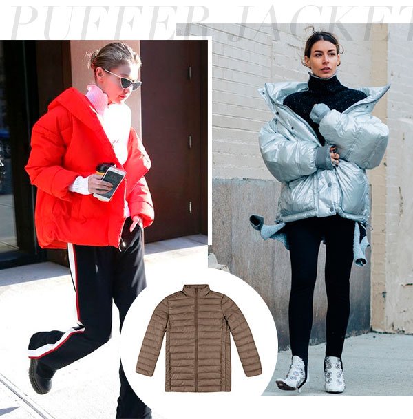 puffer - jacket - look - trend - inverno