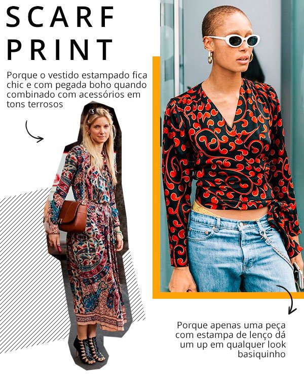 scarf print - publi - lez a lez - look - trendy