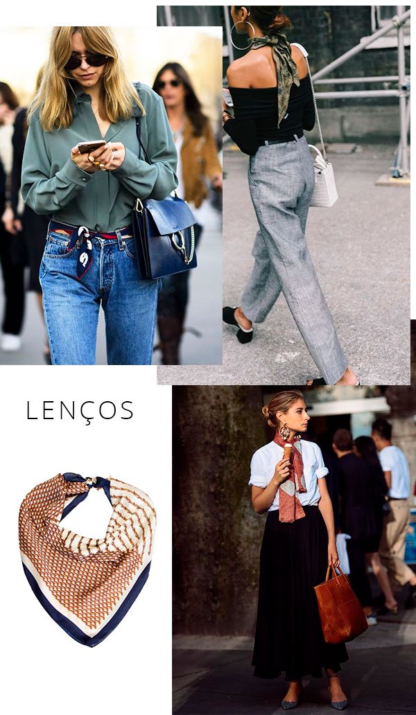lencos - looks - copiar - moda - fashion