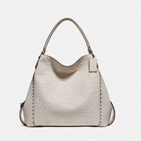 BOLSA EDIE 42 IN SIGNATURE WITH RIVETS COACH