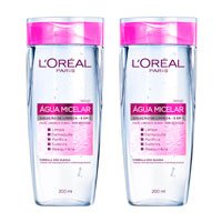 Kit Água Micelar L'Oréal Paris 200 ml 2 Unidades - Incolor