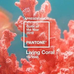 Living Coral: a Cor de 2019 da PANTONE