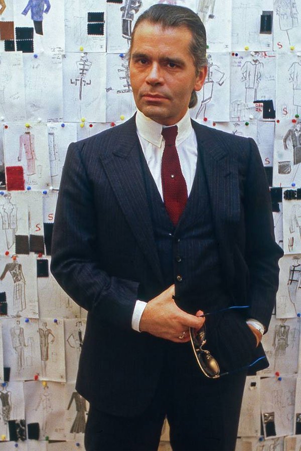 Karl Lagerfeld - chanel - estilista - 1984 - paris