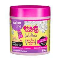 Gelatina Vai Ter Volume Sim! #Tô de Cacho 550 gr, Salon Line, Salon Line