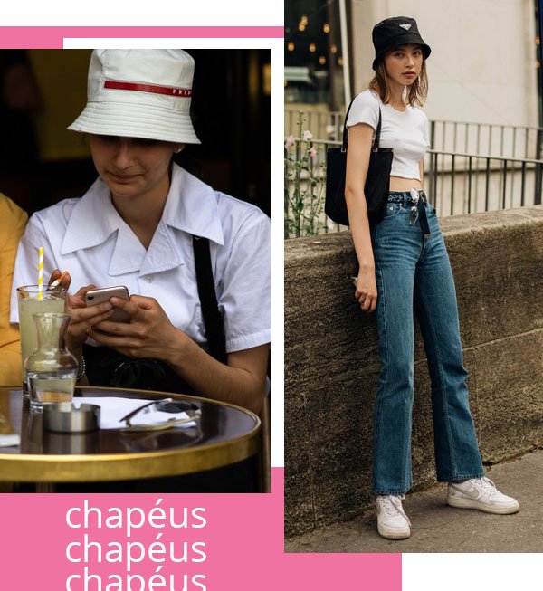It girls - Chapeu - Chapeu - Inverno - Street Style