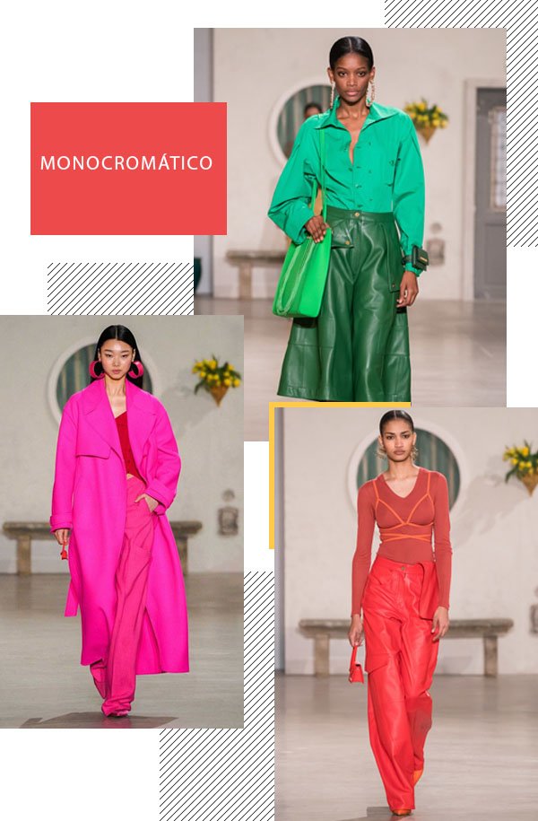 Modelos - Jacquemus - Monocromático - Inverno - Runaway