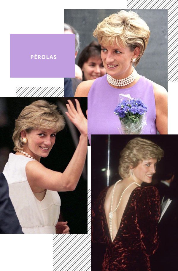 Lady Diana - pérolas - pérolas - inverno - street style