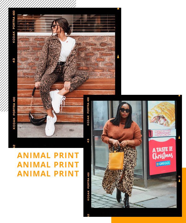 Viih Rocha, Ada Oguntodu - animal print - animal print - inverno - street-style