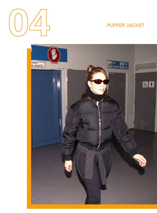 Mariah Carey - Puffer Jacket - Puffer Jacket - Inverno - Street Style