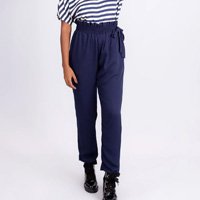 Calça Clochard Marinho - Gg Azul Marinho