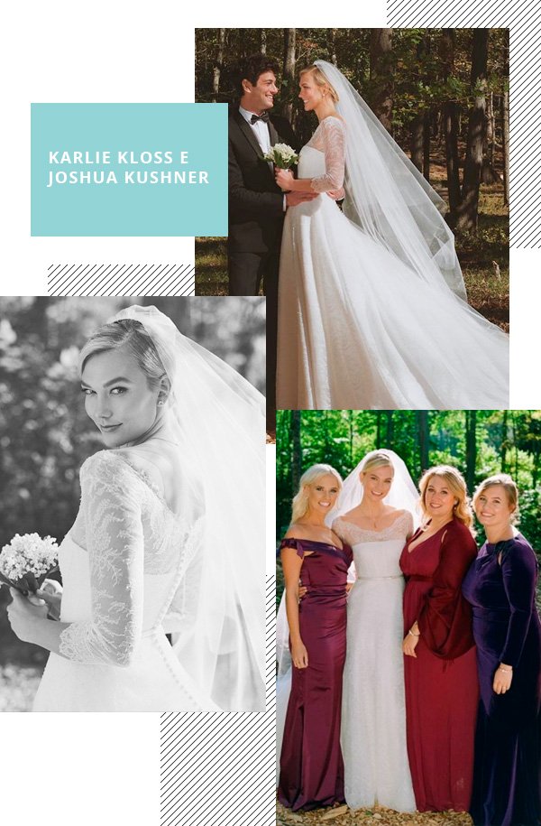 Karlie Kloss, Joshue Kushner - vestido - casamento - inverno - street-style