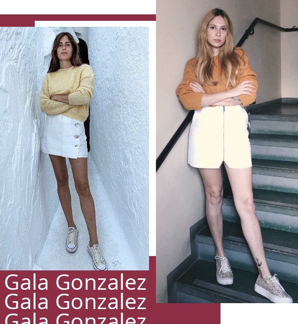 Gala Gonzalez, Ali Santos -       -       - inverno - street style