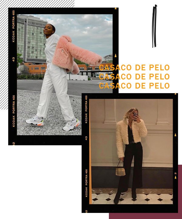 It girls - Casaco de pelo - Casaco de pelo - Inverno - Street Style