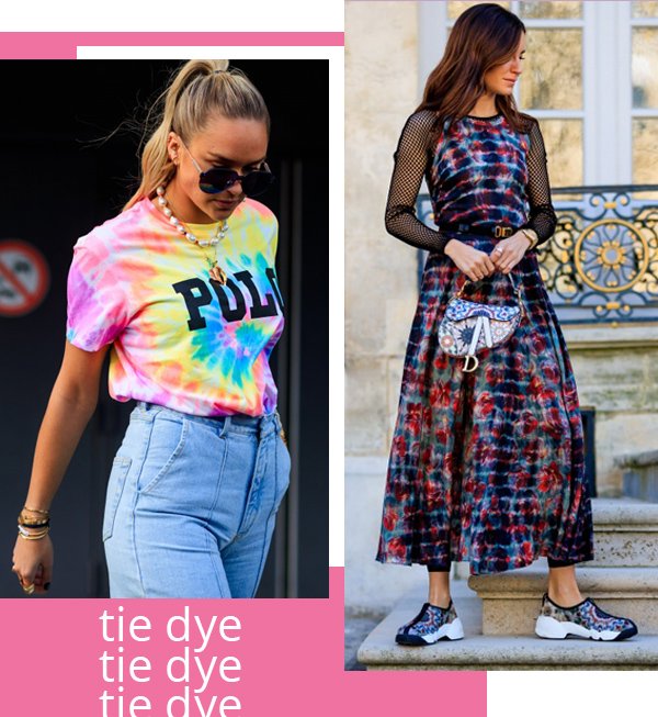It girls - Tie Dye - Tie Dye - Verão - Street Style