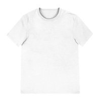 Camiseta Masculina Básica Slim Em Malha De Algodão - Branco