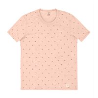 Camiseta Masculina Slim Manga Curta Malha Flamê - Rosa