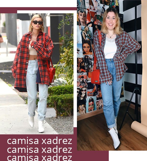 It girls - Camisa xadrez - Camisa xadrez - Inverno - Street Style