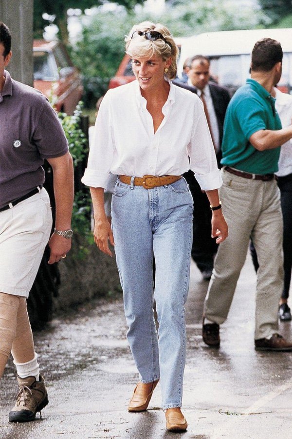 Lady Diana - mom jeans - calças - inverno - street style