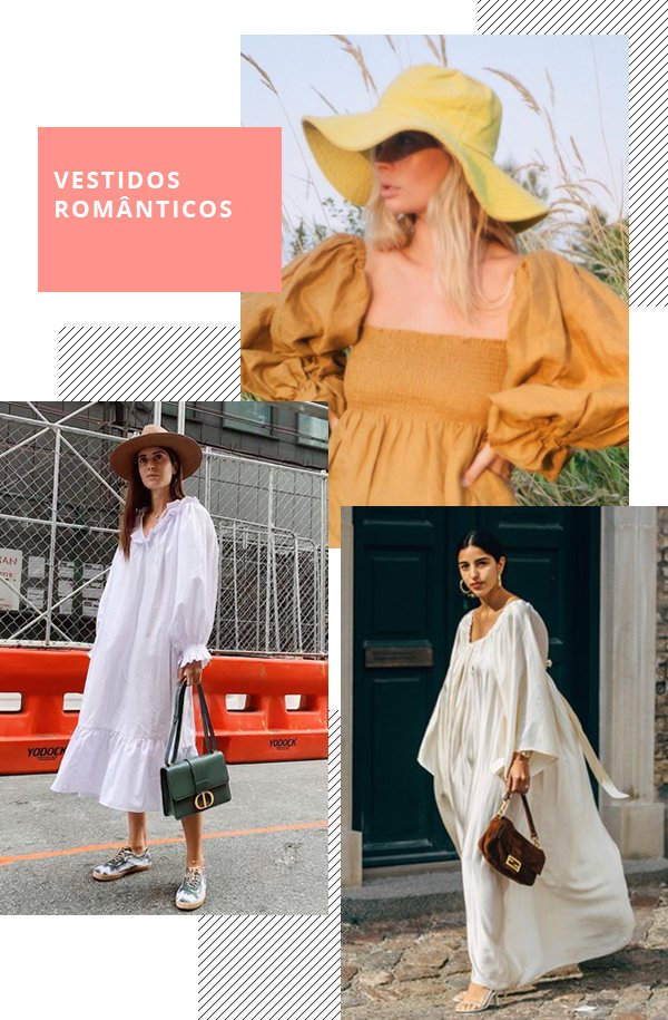 It girls - Vestidos - Vestido romântico - Verão - Street Style