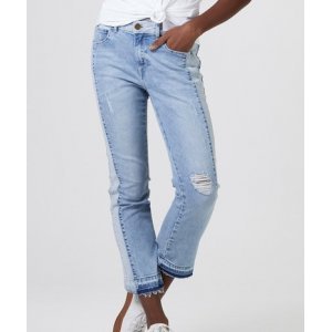 Calça Jeans Feminina Regular Cintura Média