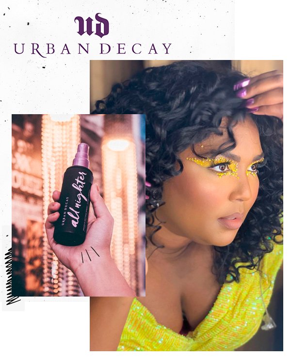 Lizzo - urban decay - all nighter - inverno - street-style