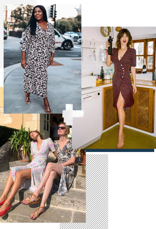 Hayet Rida, Jeanne Damas - vestido-envelope - vestidos - verão - street-style